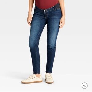 Isabel Maternity by Ingrid & Isabel Dark Blue Skinny Jeans